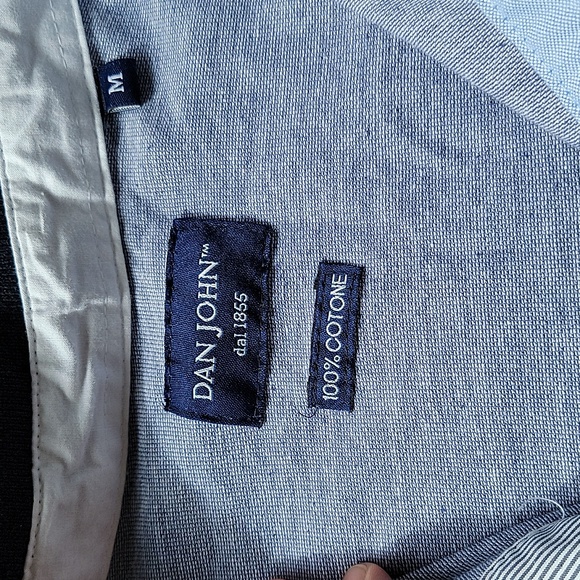 NWT Dan John Men's Polo Shirt Size Medium - Picture 4 of 8